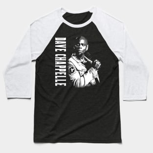 dave chapelle black and white art Baseball T-Shirt